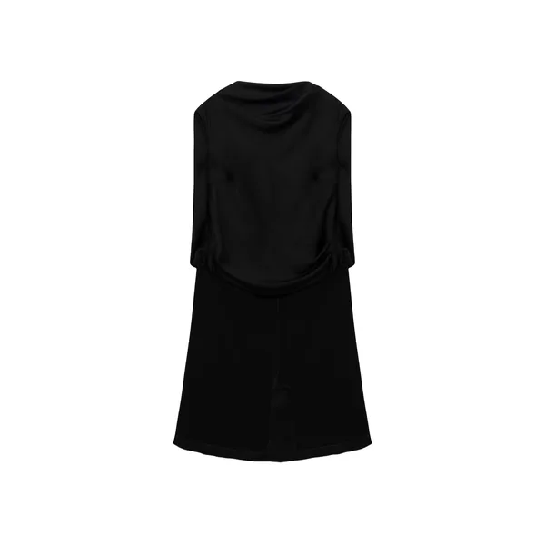 SIMKHAI Bella Satin Cape Top