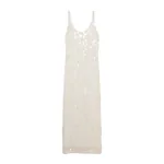 Simkhai Bex Dress in Champagne