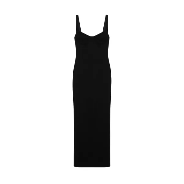 SIMKHAI Cabot Sculpted Scuba Maxi Dress