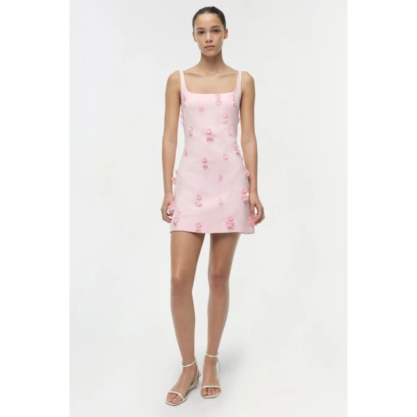Simkhai Cailinn Mini Dress in Tulip, view 6