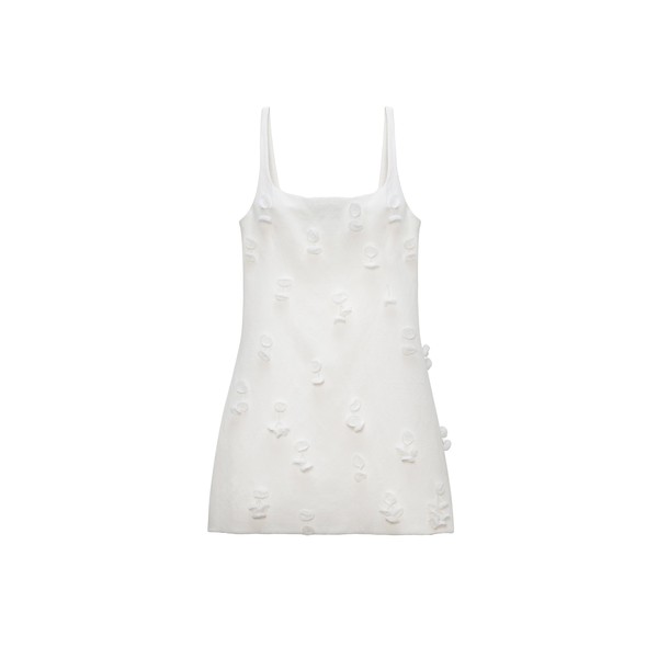 Simkhai Cailinn Mini Dress in White