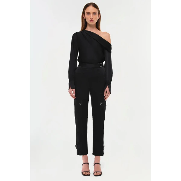 Simkhai Carolina Pant in Black, view 7