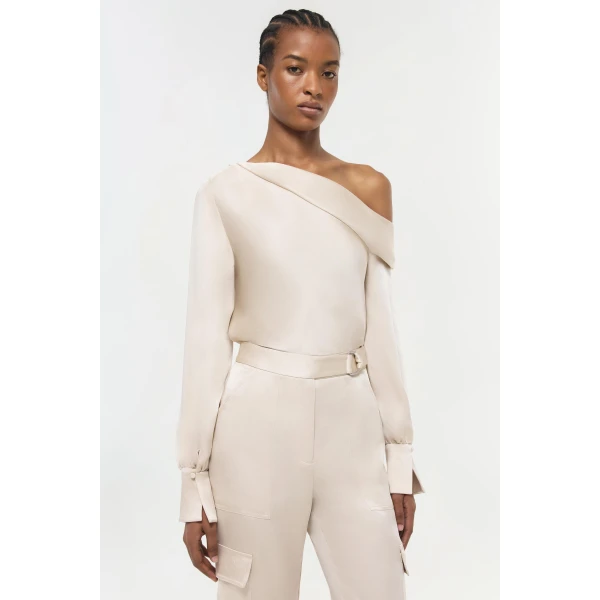 Simkhai Carolina Pant in Champagne, view 5