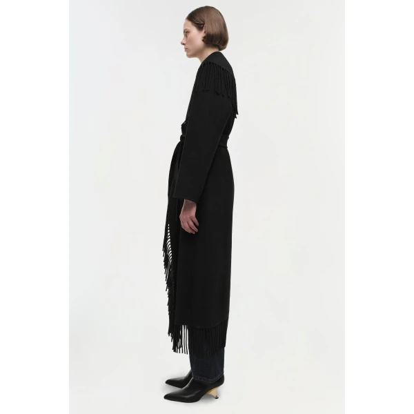 Simkhai Carrie Coat in Black, view 4