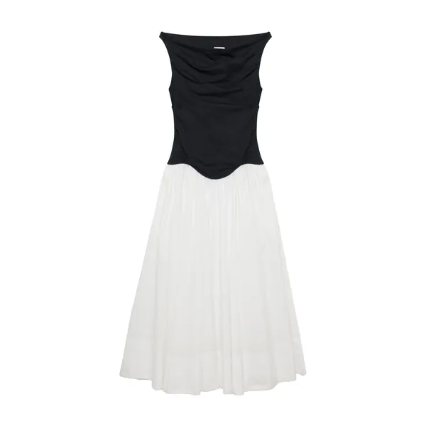 SIMKHAI Cersei Cotton Midi Dress