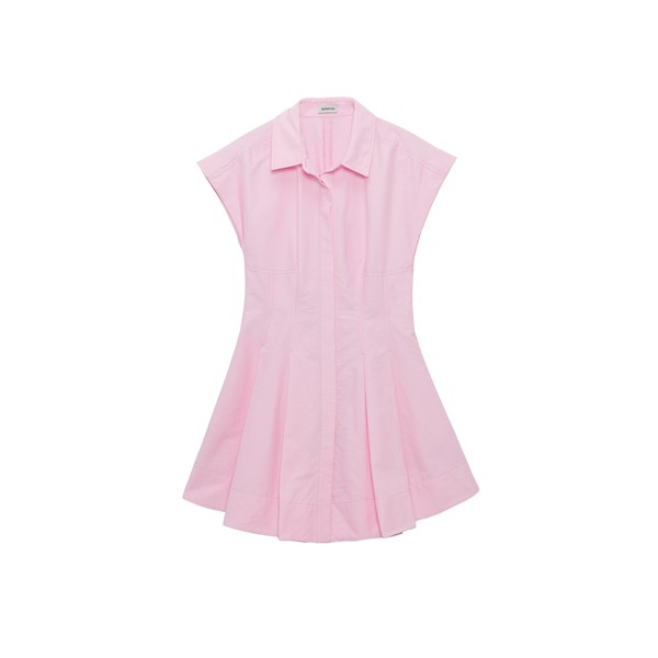 Simkhai Clemmie Cotton Mini Dress in Daisy