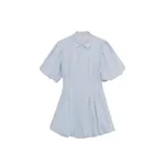 Simkhai Cleo Cotton Mini Dress in Periwinkle Sky