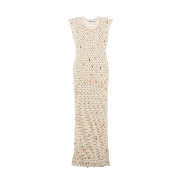 SIMKHAI Coralia Knit Charmed Midi Dress