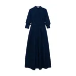 Simkhai Courtney Belted Gown in Midnight