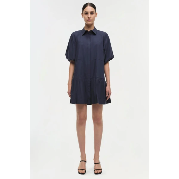 Simkhai Crissy Dress in Midnight, view 7