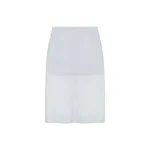 Simkhai Dana Organza Midi Skirt in Periwinkle Sky