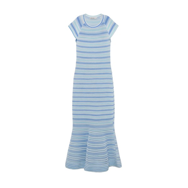 Simkhai Danica Knit Midi Dress in Periwinkle Multi