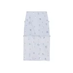 Simkhai Delilah Embellished Organza Midi Skirt in Periwinkle Sky