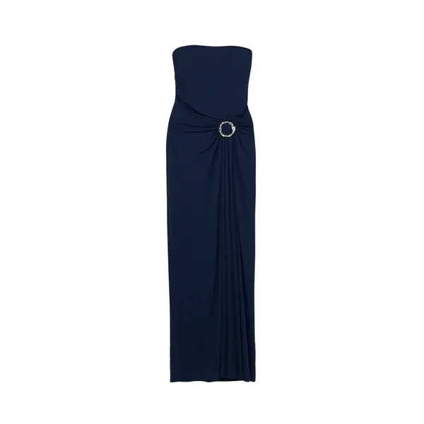 SIMKHAI Emma Jersey Strapless Gown
