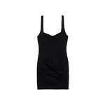 Simkhai Lindy Sculpted Scuba Mini Dress in Black
