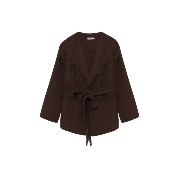 SIMKHAI Rowen Fringe Jacket