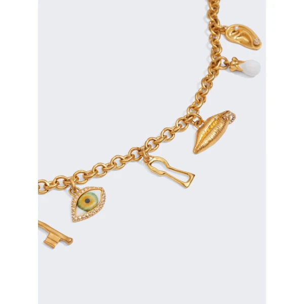schiaparelli anatomical charms chain price