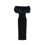 Schiaparelli bi-material dress