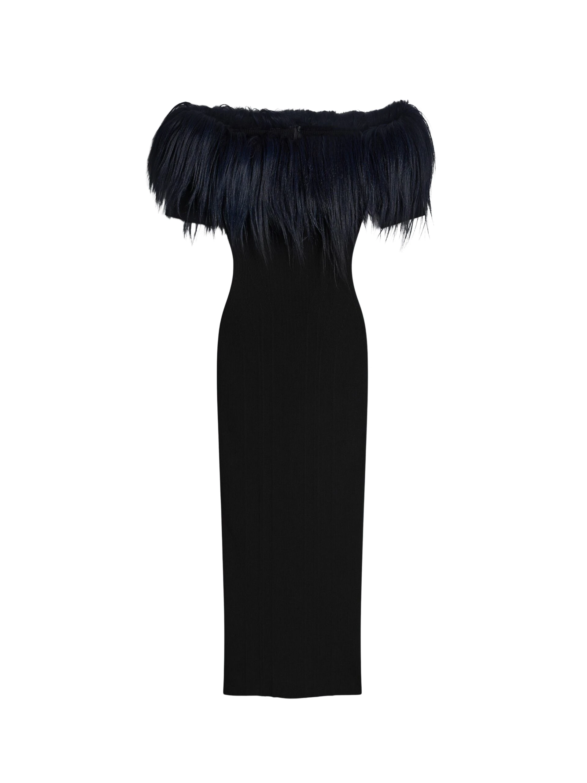 Schiaparelli-Schiaparelli-Bi-Material-Dress-scaled19717_nobg Schiaparelli bi-material dress