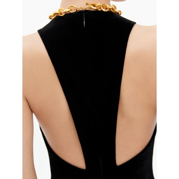 Schiaparelli bijoux straps mermaid dress