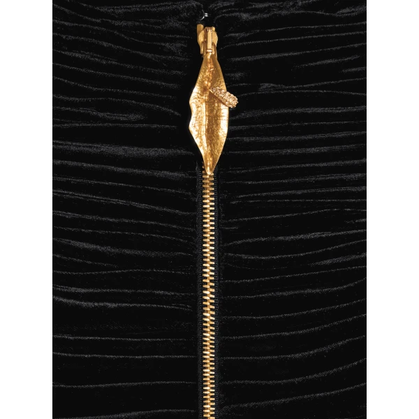 Schiaparelli corset strapless dress