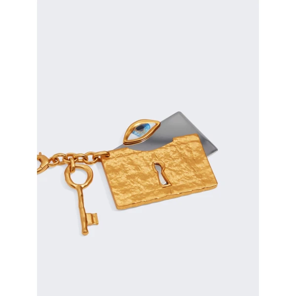 schiaparelli decorative key charm price