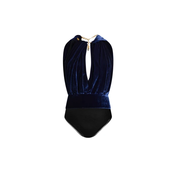 Schiaparelli draped bodysuit