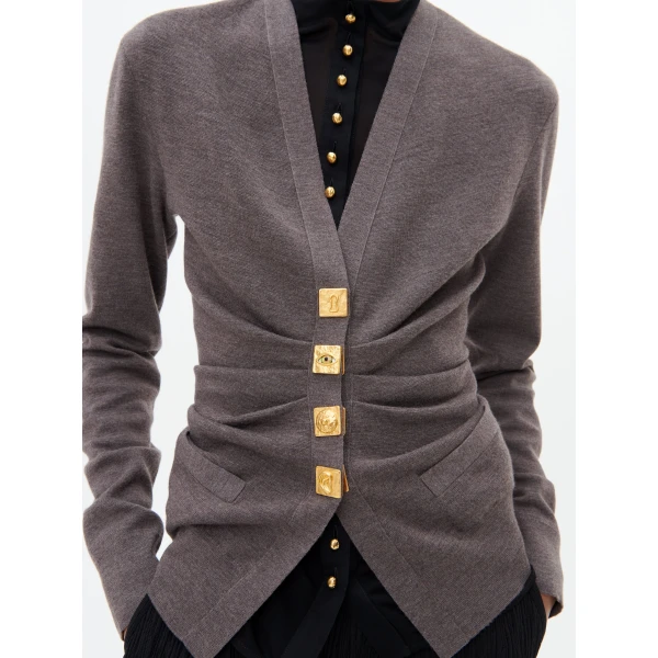 Schiaparelli draped cardigan