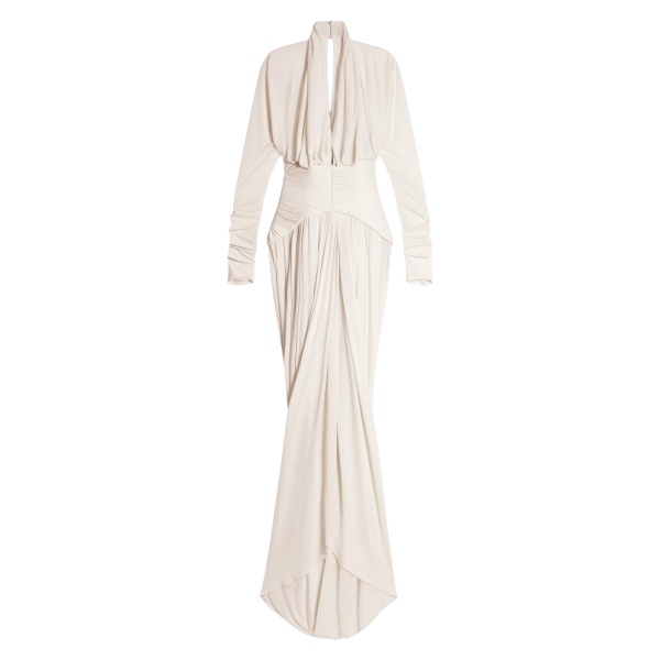 Schiaparelli draped dress