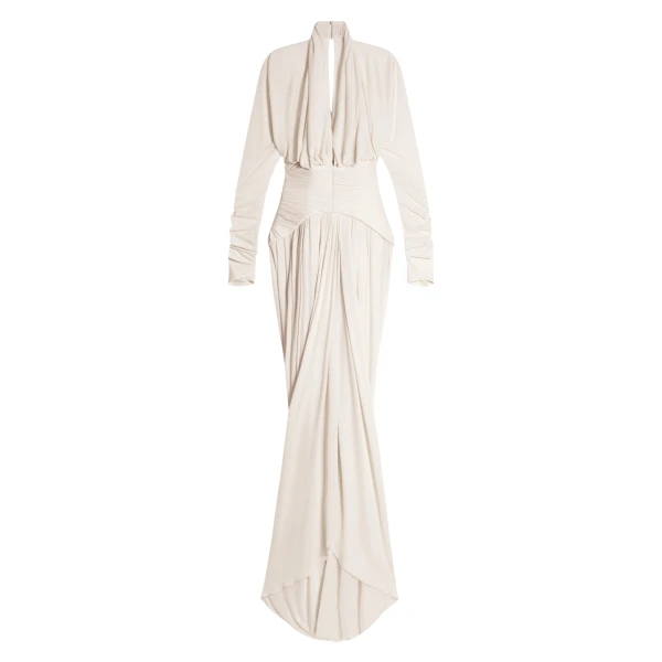 Schiaparelli draped dress