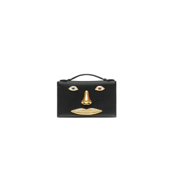 schiaparelli face clutch