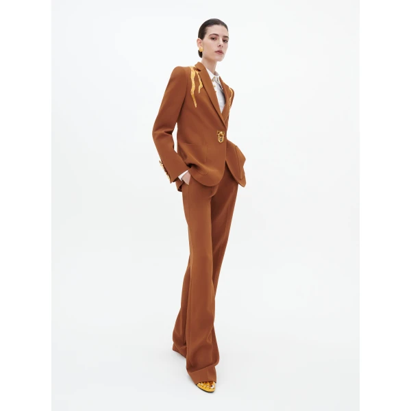 marron jacket