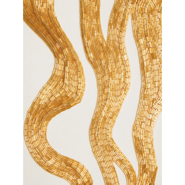 Schiaparelli hair embroidery top