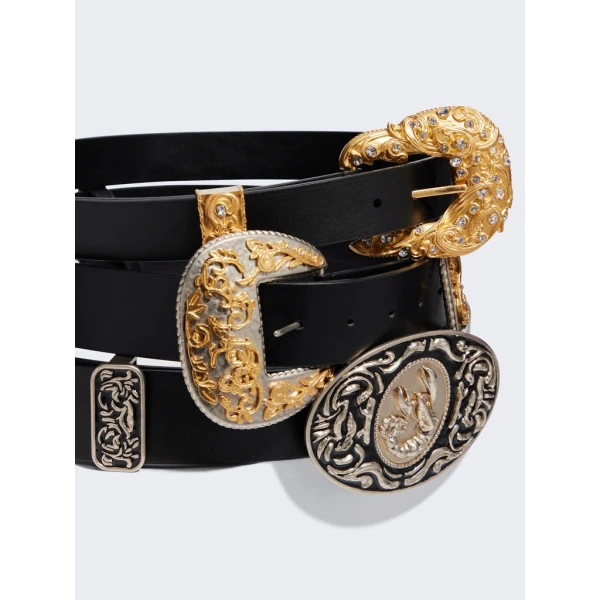 schiaparelli triple western belt price