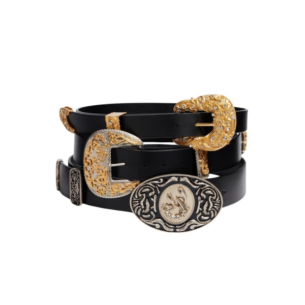 schiaparelli triple western belt