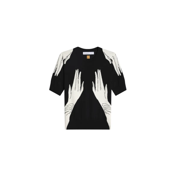 Schiaparelli trompe-l'œil hand top