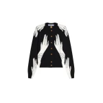 Schiaparelli trompe l'oeil hand cardigan
