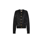 Schiaparelli trompe l'oeil knit cardigan