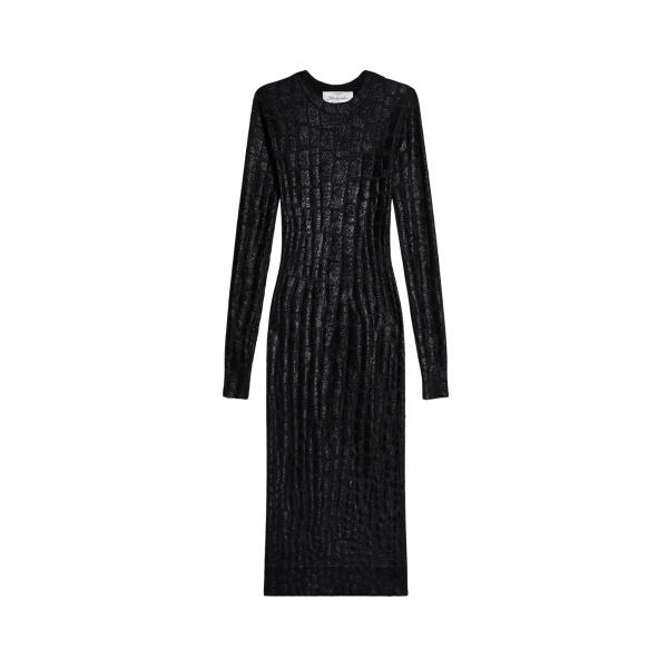Schiaparelli trompe l'oeil knit dress