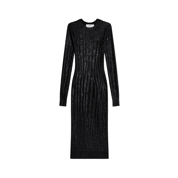 Schiaparelli trompe l'oeil knit dress