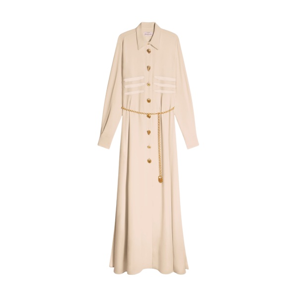 Schiaparelli trompe-l'oeil shirt dress