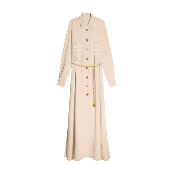 Schiaparelli trompe-l'oeil shirt dress