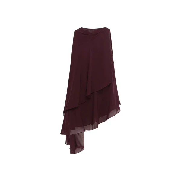 Shona Joy Amina Asymmetrical Tiered Top