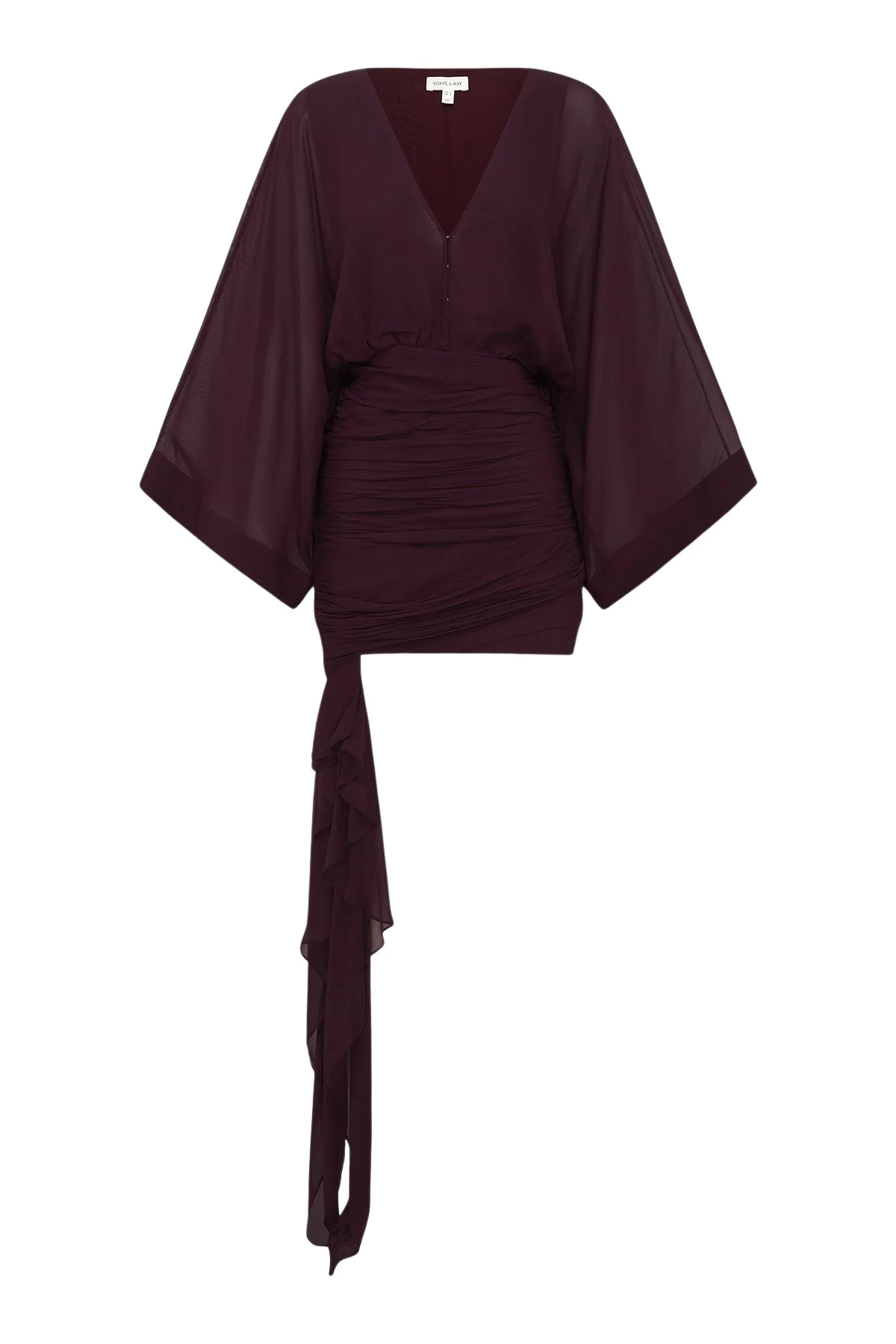 Shona-Joy-Amina-Long-Sleeve-Plunged-Mini-Dress-coveti96454_nobg Shona Joy Amina Long Sleeve Plunged Mini Dress