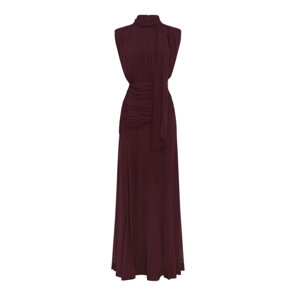 Shona Joy Amina Scarf Neck Maxi Dress