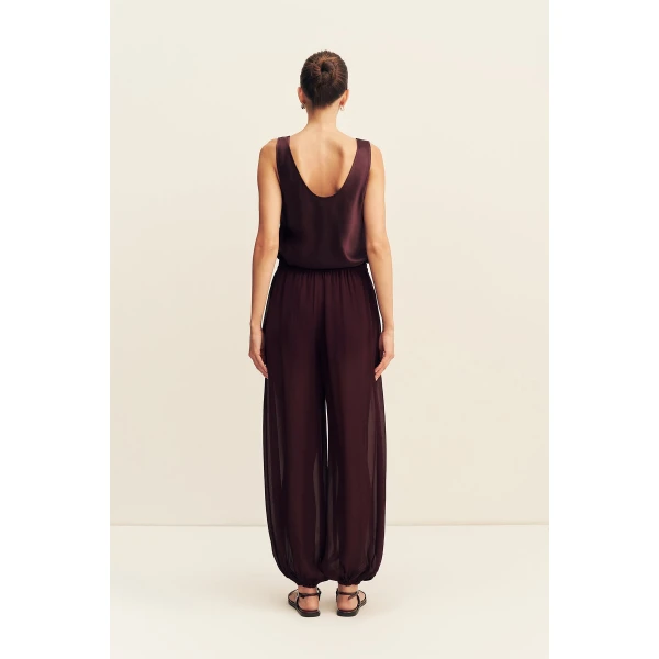 Shona Joy Amina Sheer Harem Pant