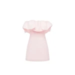 Shona Joy Campbell Strapless Bubble Mini Dress