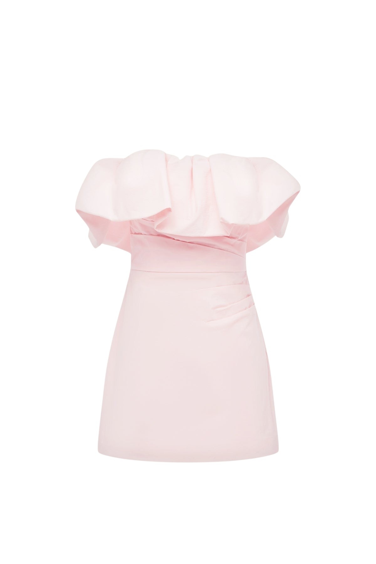 Shona Joy Campbell Strapless Bubble Mini Dress
