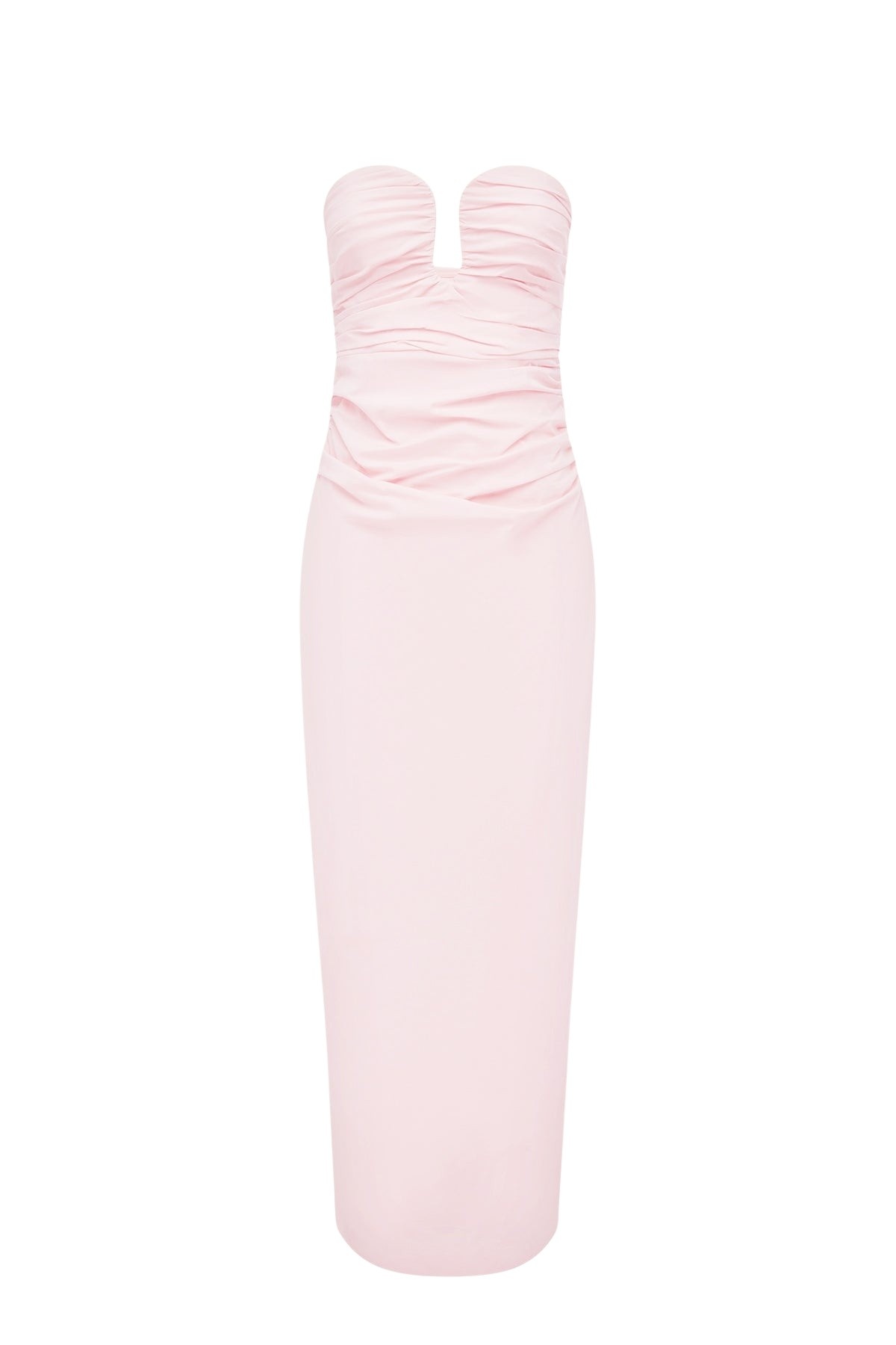 Shona Joy Campbell Strapless U Wire Maxi Dress