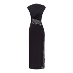 Shona Joy Eniko Lace Gathered Maxi Dress